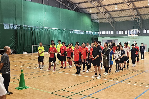 トーラドーラ杯ミニ開会式の様子