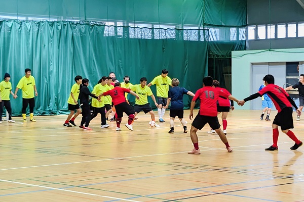 トーラドーラ杯ミニ手つなぎゴレイロの様子