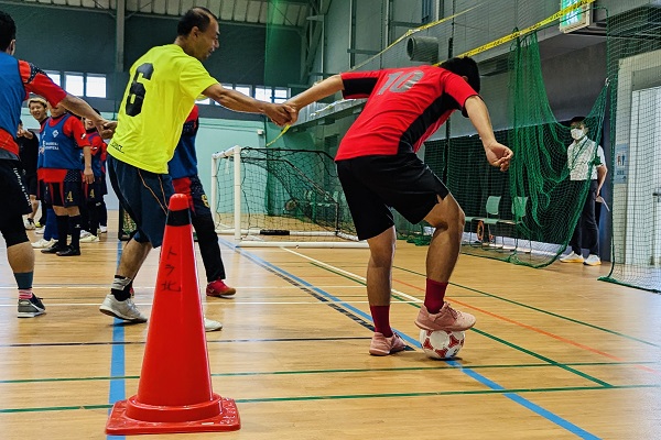 トーラドーラ杯ミニ手つなぎゴレイロの様子