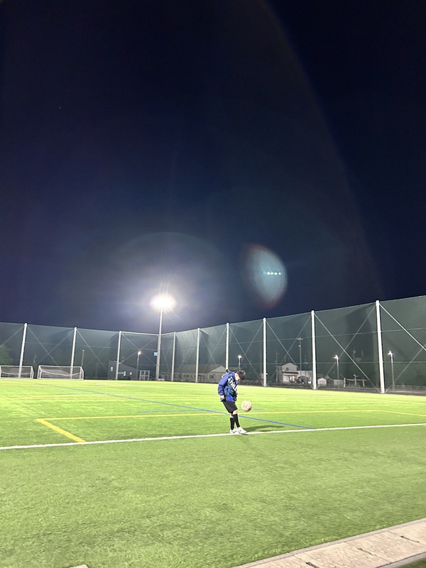 練習試合の様子