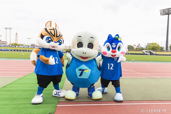 ジェイリースFCエキシビションマッチの様子