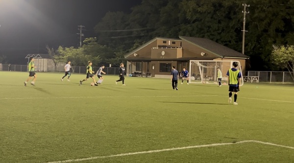 練習試合の様子