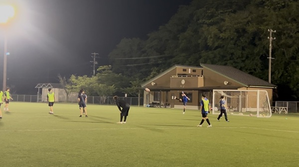 練習試合の様子