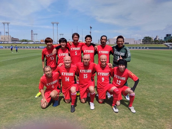 ジェイリースFCエキシビションマッチの様子