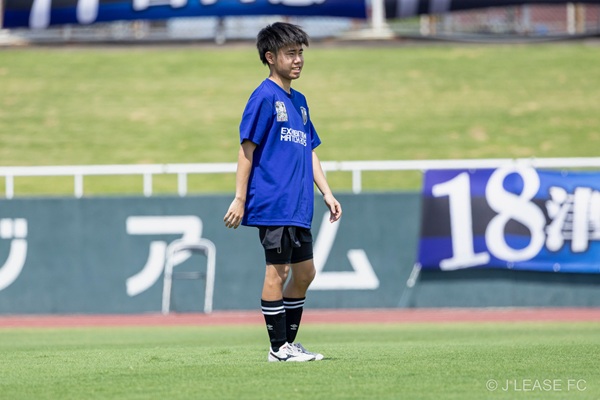 ジェイリースFCエキシビションマッチの様子