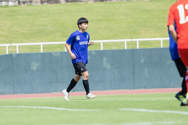 ジェイリースFCエキシビションマッチの様子