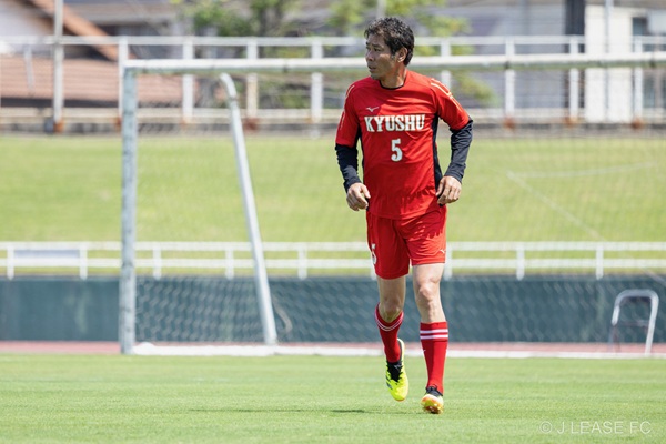 ジェイリースFCエキシビションマッチの様子