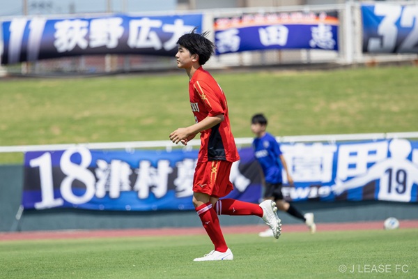 ジェイリースFCエキシビションマッチの様子