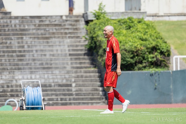 ジェイリースFCエキシビションマッチの様子