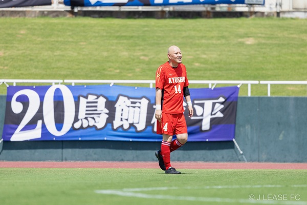 ジェイリースFCエキシビションマッチの様子