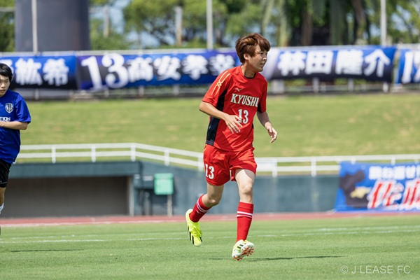 ジェイリースFCエキシビションマッチの様子