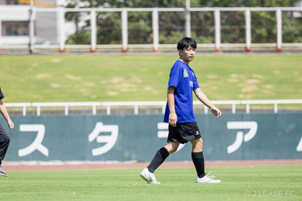 ジェイリースFCエキシビションマッチの様子