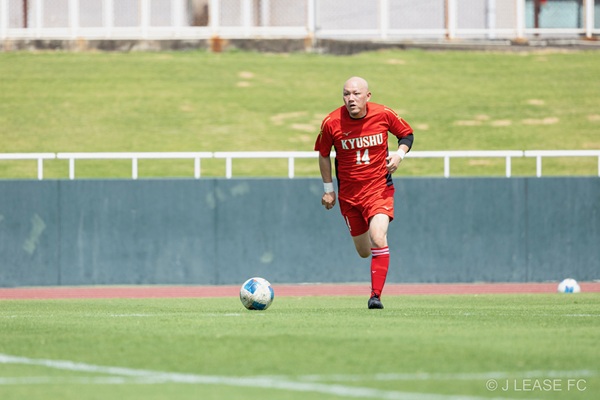 ジェイリースFCエキシビションマッチの様子