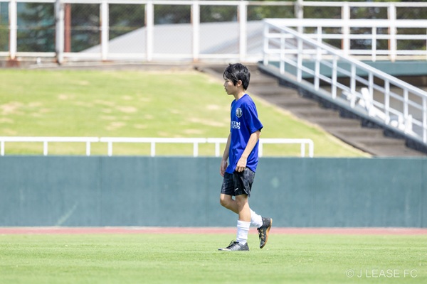 ジェイリースFCエキシビションマッチの様子