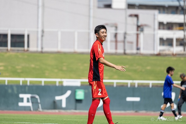 ジェイリースFCエキシビションマッチの様子