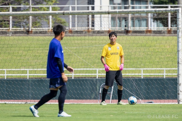 ジェイリースFCエキシビションマッチの様子