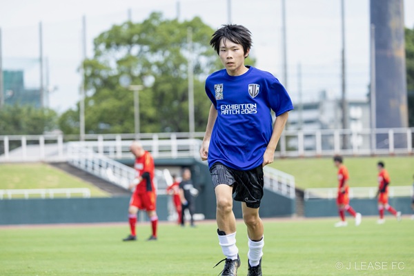 ジェイリースFCエキシビションマッチの様子