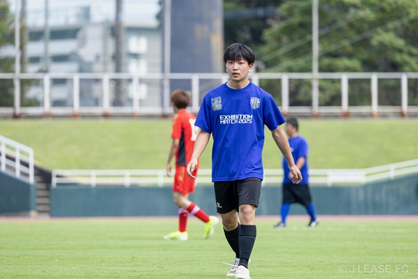 ジェイリースFCエキシビションマッチの様子