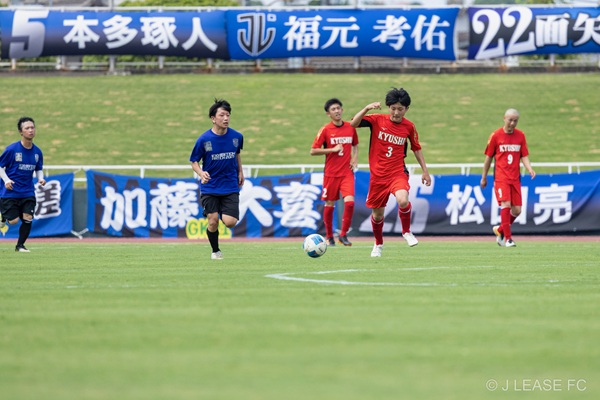 ジェイリースFCエキシビションマッチの様子