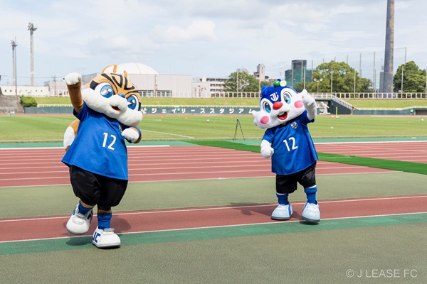 ジェイリースFCエキシビションマッチの様子