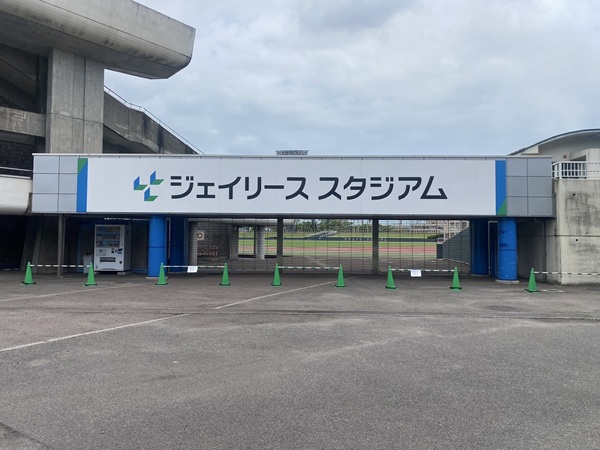 ジェイリースFCエキシビションマッチの様子