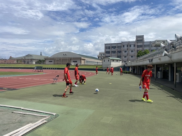 ジェイリースFCエキシビションマッチの様子