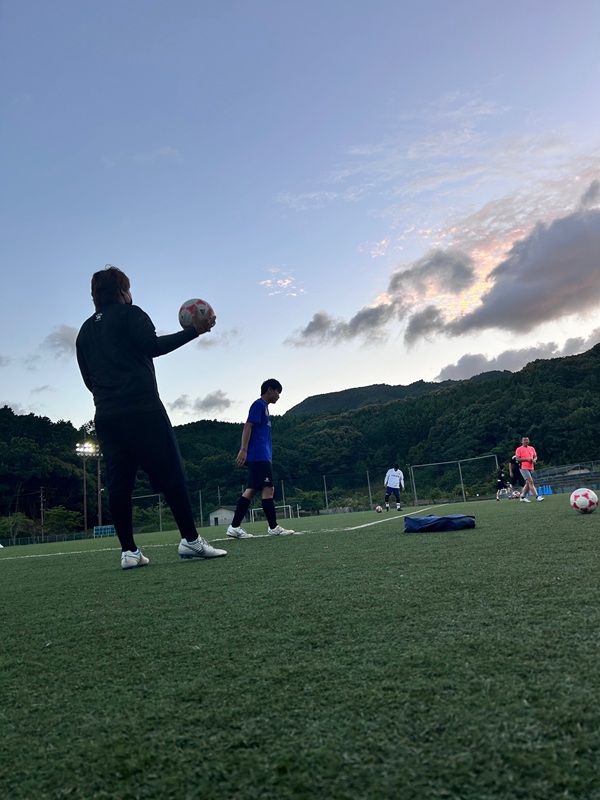 練習試合の様子