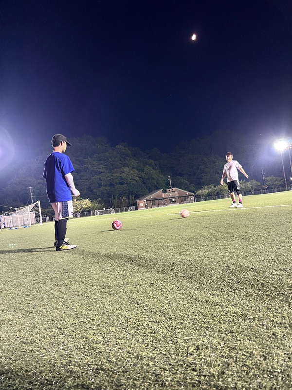 練習試合の様子