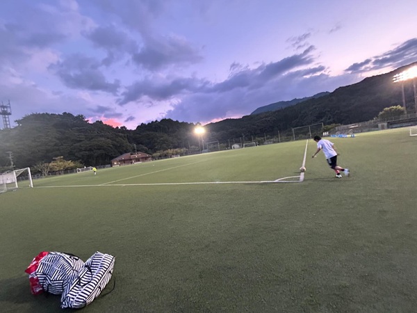 練習試合の様子