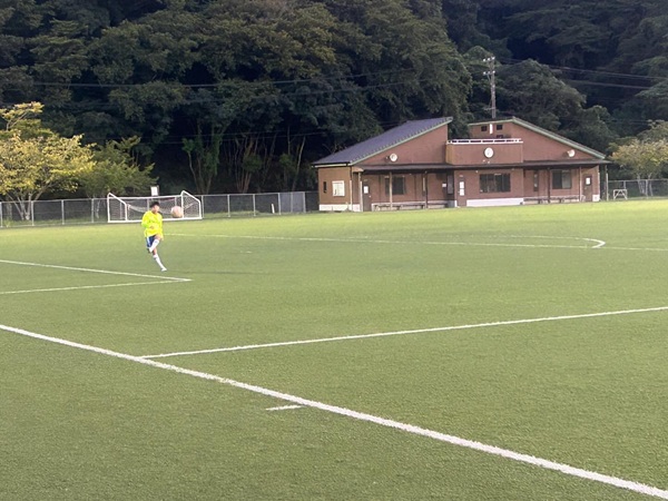 練習試合の様子